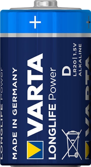 Varta 4920 121 414 - Single-use battery - D - Zinc-Manganese Dioxide (Zn/MnO2) - 1.5 V - 4 pc(s) - Multicolour