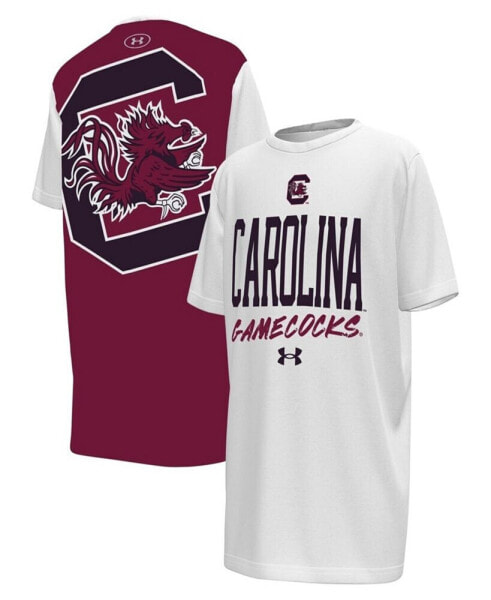 Youth White/Garnet South Carolina Gamecocks Gameday T-Shirt