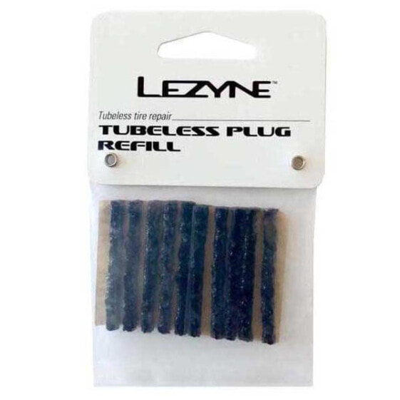 Запасные пакеты для бескамерных покрышек Lezyne Tubeless Plug (набор из 10 штук)