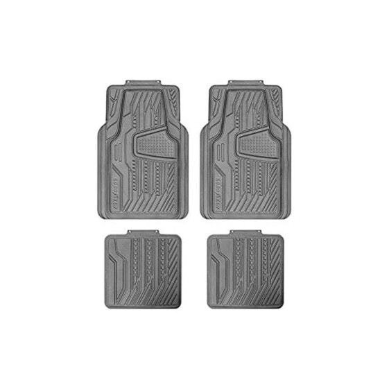 Комплект автомобильных ковриков Goodyear GOD9017 Чёрный (4 pcs)