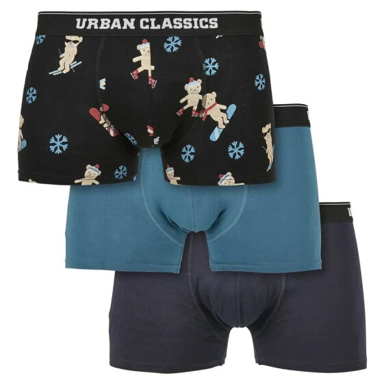 URBAN CLASSICS Organic X-Mas boxers 3 units