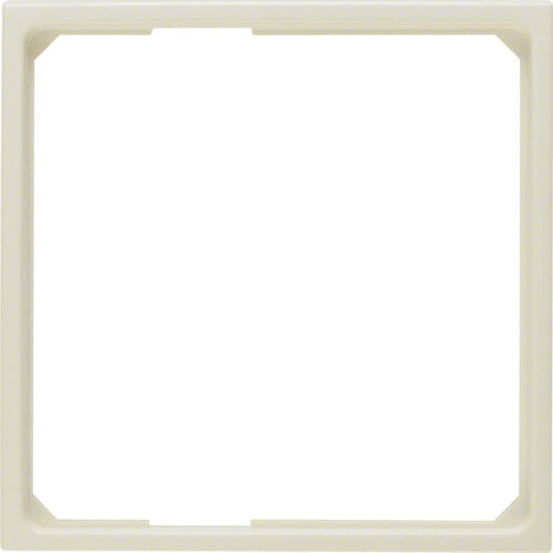 Berker 11099082 - White - Glossy - Screwless - Berker - 50 x 50 mm - 10 pc(s)