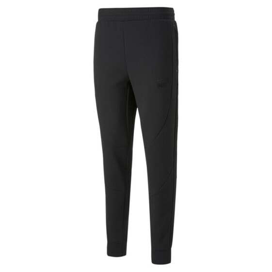 Брюки мужские PUMA Dime Joggers черные Casual Athletic Bottoms