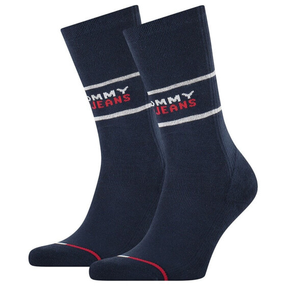 TOMMY HILFIGER 701218704 crew socks 2 pairs