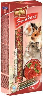 Vitapol Smakers truskawkowy dla gryzoni i królika Vitapol 90g