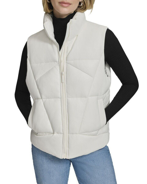 Andrew Marc Puffer Vest Women's L