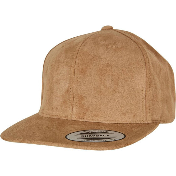 FLEXFIT Suede Leather Snapback Cap