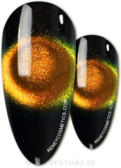 Gel-Nagellack Katzenauge - Reney Cosmetics Cat Eye 9D Magic Space 08