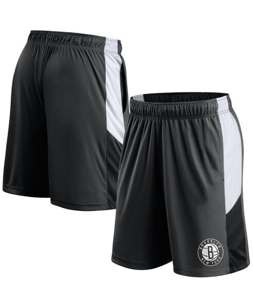 Men's Black Brooklyn Nets Practice Performance Shorts