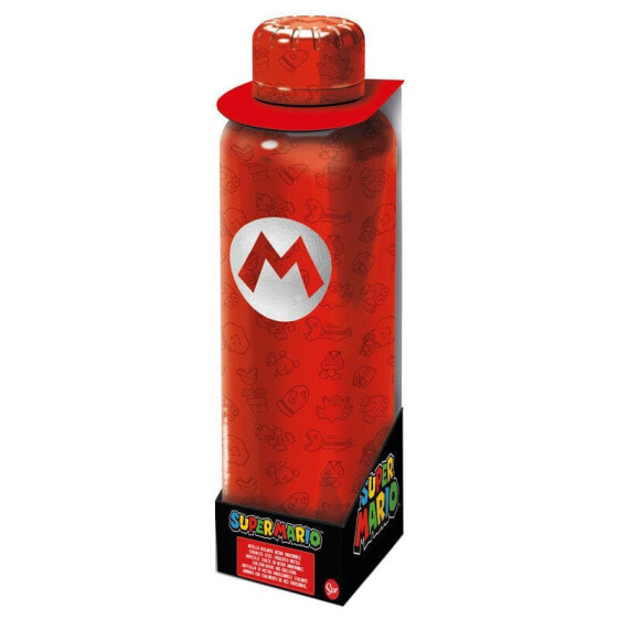 STOR Nintendo Super Mario Bros Stainless Steel 515ml Bottle