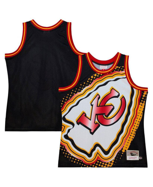 Men's Black Kansas City Chiefs Big Face 7.0 Fashion Tank Top