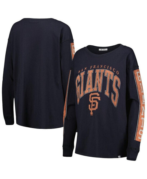 Women's Black San Francisco Giants Statement Long Sleeve T-shirt