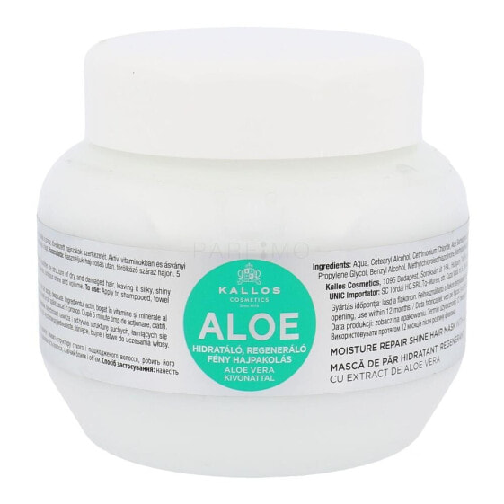 Kallos Cosmetics Aloe Vera 275 ml haarmaske für Frauen