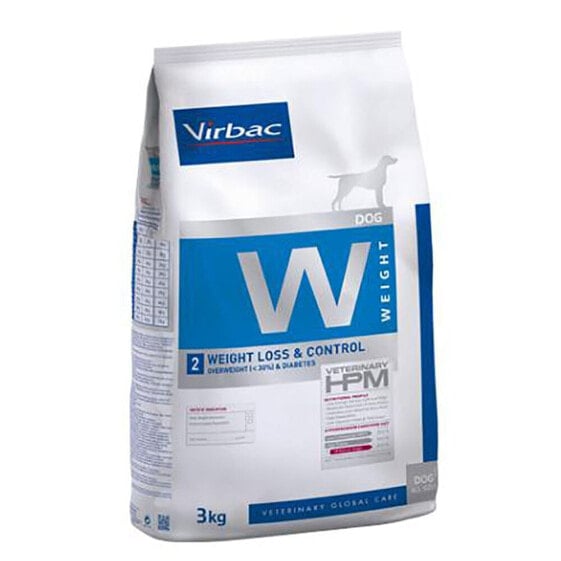 VIRBAC HPM Weight Loss Control W2 3kg Dog Food