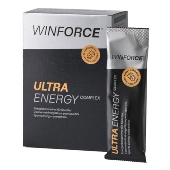 WINFORCE Ultra Energy Complex 25g Hazelnut Energy Gels Box 10 Units