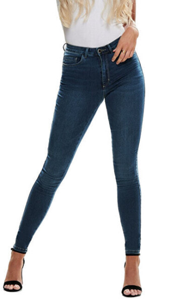 Women´s skinny jeans ONLROYAL 15181725 Dark Blue Denim