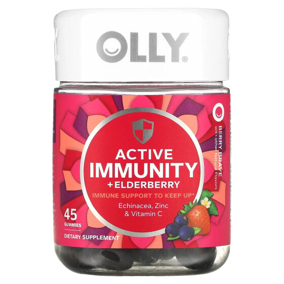 Витаминные мишки для иммунитета Оли "Active Immunity + Elderberry" 45 желейных мишек