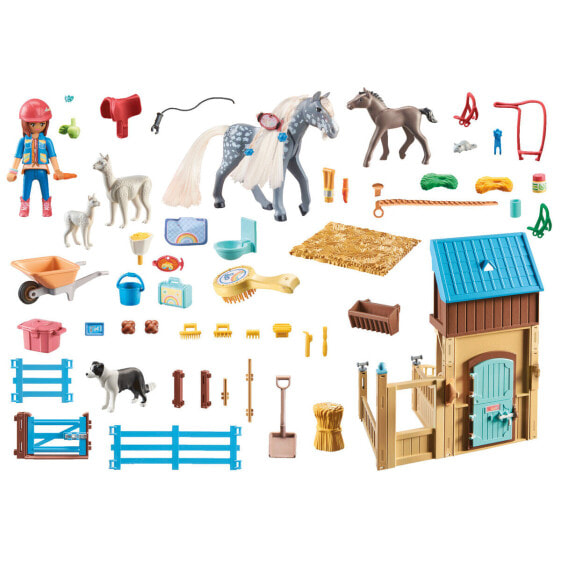 Игровой набор Playmobil 71353 Лошади водопада 117 предметов