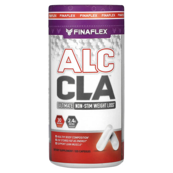 Для похудения и контроля веса FINAFLEX ALC, CLA, 120 капсул
