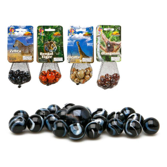 ATOSA 20+1 Bolon ´´Animales´´ 4 Assorted Marbles
