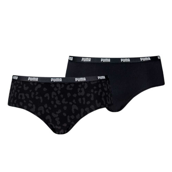 PUMA Printed Hipster Hang Panties 2 Units