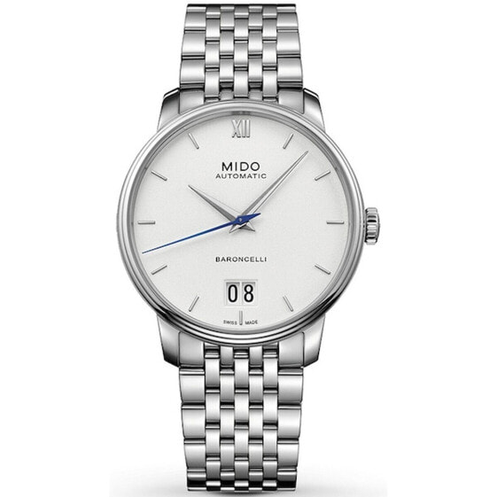 Мужские часы Mido BARONCELLI Серебристый (Ø 40 mm)