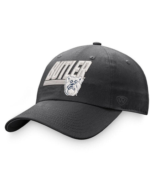 Men's Charcoal Butler Bulldogs Slice Adjustable Hat