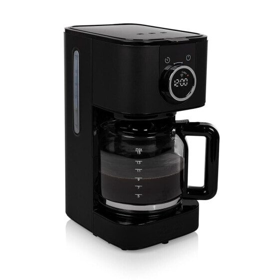Princess 01.246060.01.001 - Drip coffee maker - 1.5 L - Ground coffee - 900 W - Black - Silver