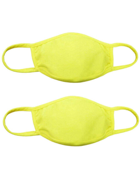 Pq Swim Set Of 2 Cloth Face Masks Women's O/S