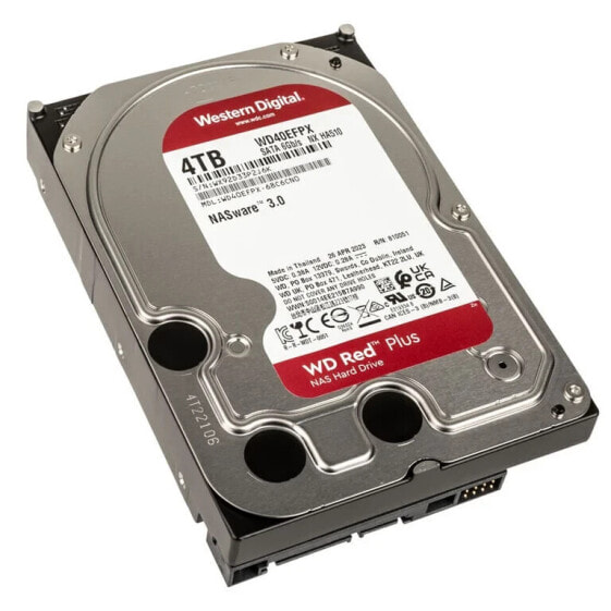 Western Digital Red Plus, SATA 6G, Intellipower, 3,5 Zoll - 4 TB