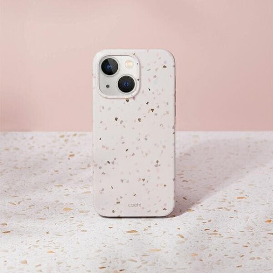 Uniq Etui UNIQ Coehl Terrazzo Apple iPhone 14 Plus piaskowy/sandstone