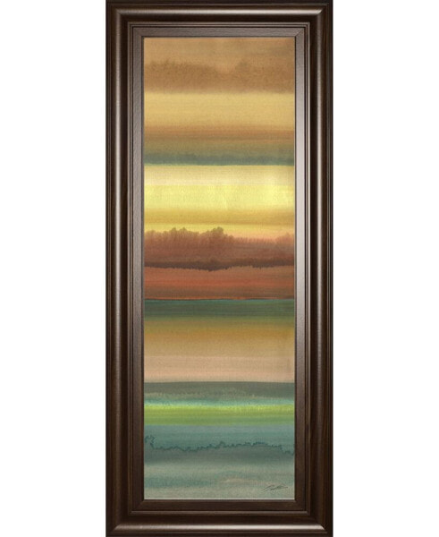 Ambient Sky Il by John Butler Framed Print Wall Art - 18" x 42"
