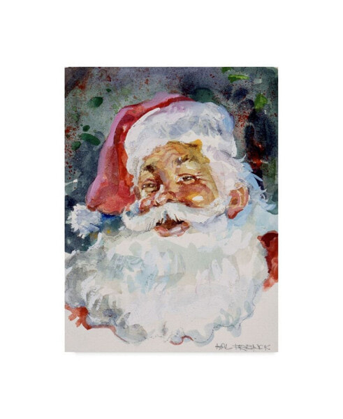 Картина на холсте Trademark Global hal Frenck 'Santa Face' - 35" x 47"