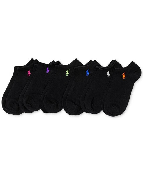 Носки Polo Ralph Lauren Low-Cut 6-Pk Flat Knit