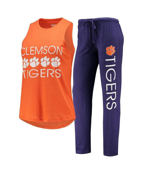 Пижама Concepts Sport Clemson Tigers Purple