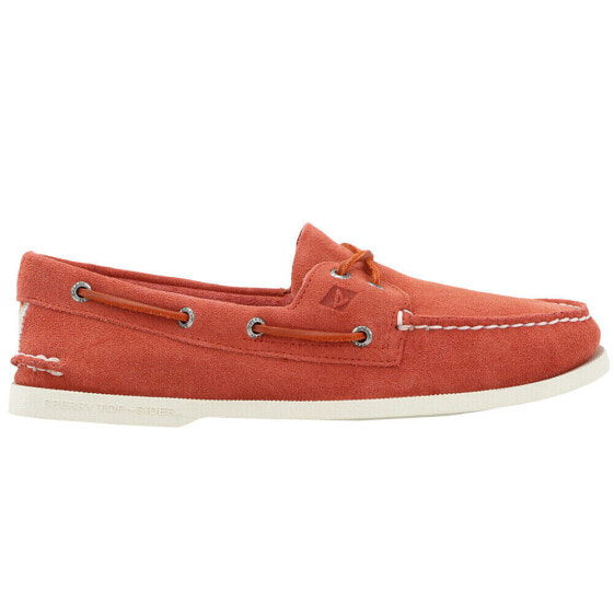 Sperry Authentic Original 2 Eye Boat Mens Red Casual Shoes STS19748