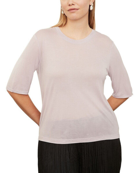 Vince Plus Elbow Sleeve Crew Women's 1X