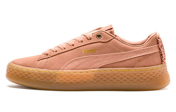 Кроссовки женские PUMA Smash Platform Frill коралловые