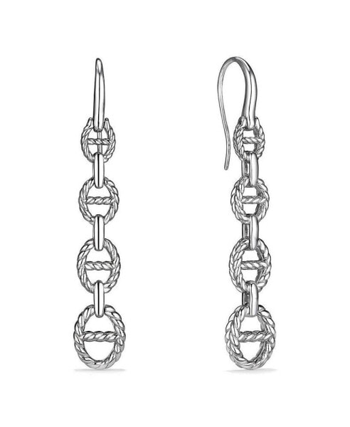 Vienna Graduated Link Drop Earrings