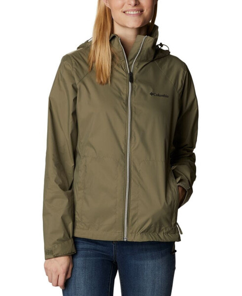 Women's Switchback Waterproof Packable Rain Jacket, XS-3X