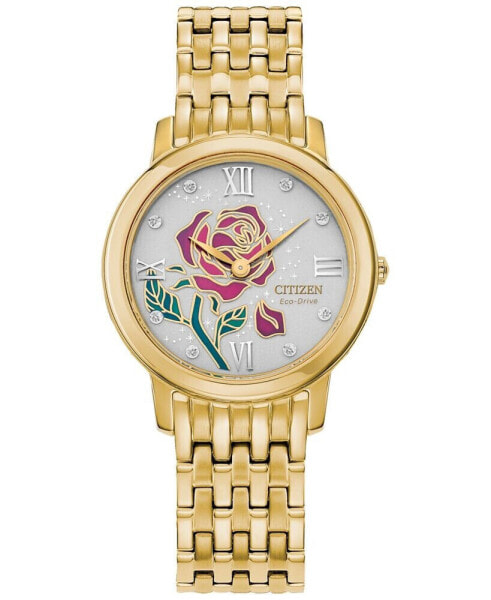 Наручные часы Citizen Eco-Drive Women's Gold-Tone Stainless Steel Bangle Bracelet Watch 23mm EX1422-54E.