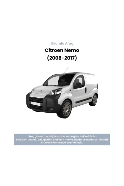 Citroen Nemo 257mm Ön Fren Disk Takımı (2008-2017) Bosch