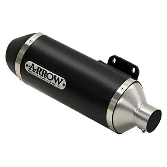 ARROW Urban Aluminium Dark With Dark End Cap Kawasaki J 300 ´17-20 Muffler