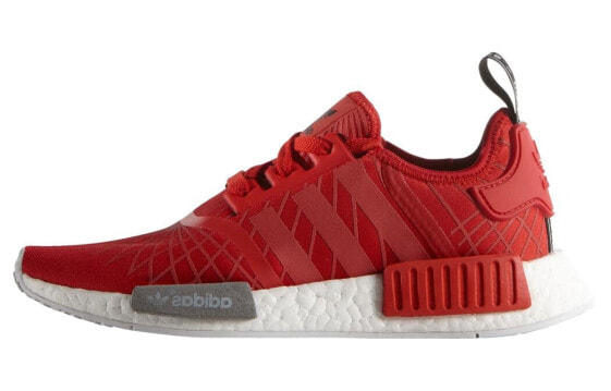 Кроссовки женские adidas originals NMD Red Mesh Красные