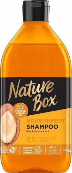 Nature Box Odżywczy szampon do włosów z olejkiem arganowym 385ml