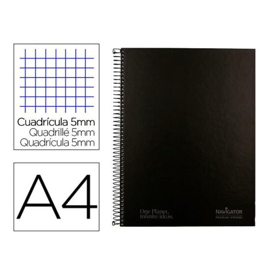 Notebook Navigator NA10 Black A4 120 Sheets