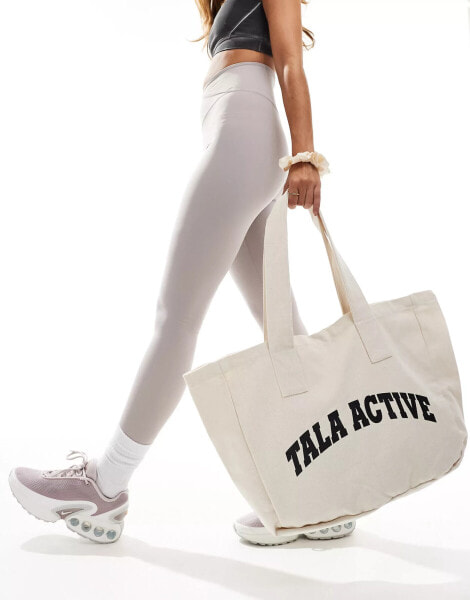 Tala Active tote bag in cream