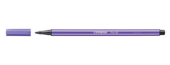 STABILO Pen 68 - Violet - 1 mm - Violet - 24 h - Water-based ink - 1 pc(s)