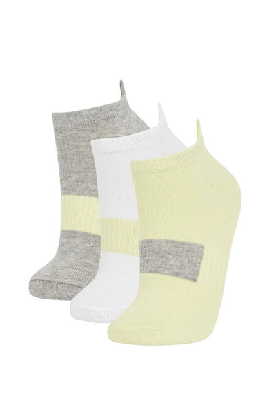Носки defacto Kadın Cotton Trio Socks