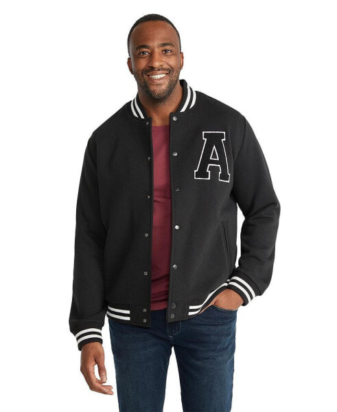 Men's Big & Tall Letterman Jacket